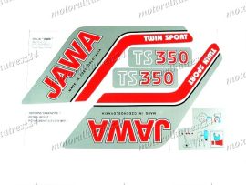 JAWA 350 12V DECAL SET TWIN SPORT