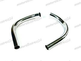 JAWA 350  6V EXHAUST PIPE PAIR 6V