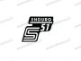 SIMSON UNIVERZÁLIS SCHRIFTZUG FOLIE ENDURO /SILBER/