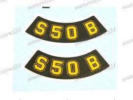 SIMSON 50 DECAL /YELLOW/ PAIR