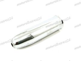 SIMSON SCHWALBE MUFFLER END /CHROME/