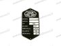 JAWA 250 NAMEPLATE /559/