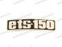 MZ/ETS 150 EMBLEM FOR MUDGUARD REAR