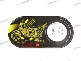 ETZ 251 DECAL F. FUEL TANK 