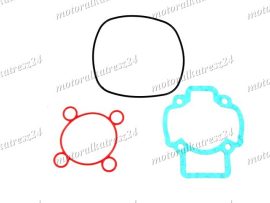 PIAGGIO NRG GASKET SET NRG LC