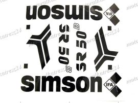 SIMSON ROLLER DECAL SET