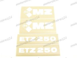 ETZ 250 DECAL SET /84-86/ NEGATIV