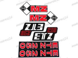 ETZ 250 DECAL SET A/4