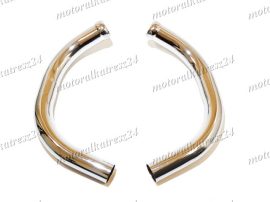 JAWA 638 EXHAUST PIPE PAIR /FOR 102 CM SILENCER/