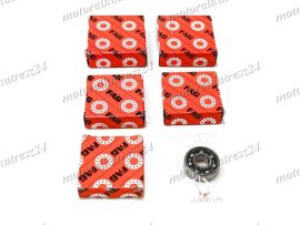 SIMSON 51 BALLS BEARING SET F. CYLINDER BLOCK 'FAG' /6 PCS/