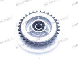 SIMSON ROLLER CHAIN SPROCKET, REAR W/BEARING